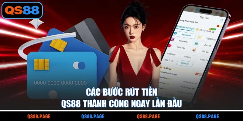 Các bước rút tiền QS88 thành công ngay lần đầu