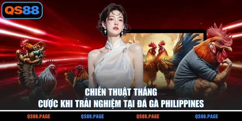 Chiến thuật thắng cược khi trải nghiệm tại đá gà Philippines